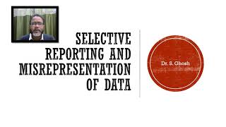 Selective Reporting and Misrepresentation of Data [upl. by Wj]