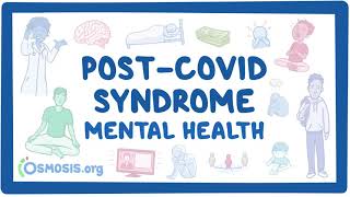 PostCOVID syndrome Mental health [upl. by Ardek]