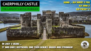 Caerphilly Castle  The Largest in Wales 2nd in Britain [upl. by Hailey395]