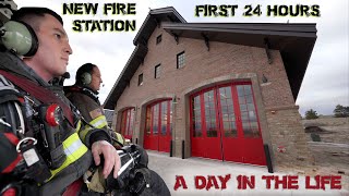 First 24 Hours in a New Fire Station  A Day in the Life [upl. by Lemart]