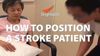 How To Position A Stroke Patient [upl. by Goldfinch]