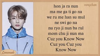 NCT U  Know Now Easy Lyrics [upl. by Grous]