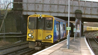 Half an Hour at 216  Birkenhead North Station 1022017  Class 507 508 terminus [upl. by Rufford]