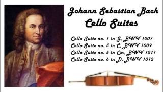 Johann Sebastian Bach  Cello suites in 432 Hz great for reading or studying [upl. by Atirehs]